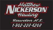 Matthew Nickerson Hauling