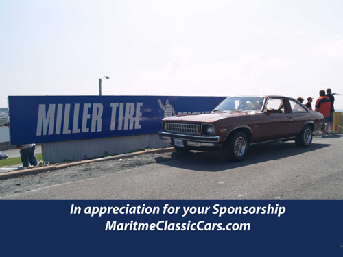 Miller Tire Sponsorship Plaque