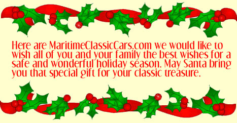 Happy holidays from MaritimeClassicCars.com